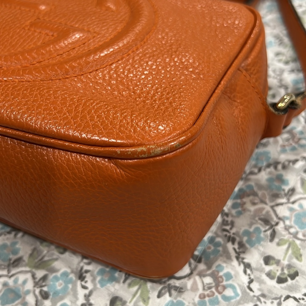 Gucci Soho Disco Crossbody Bag Nubuck Small - Picture 4 of 15
